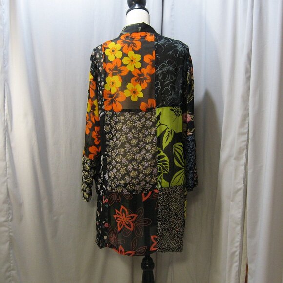 Sacred Threads Patchwork Lightweight Jacket - Picture 3 of 6